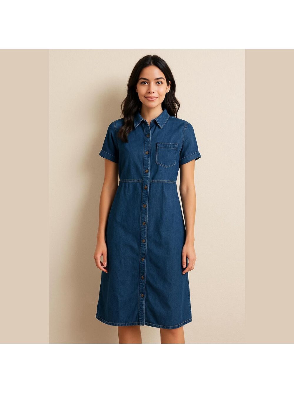 Vintage Jean Dress Denim Maxi Dress teachercore modest cottagecore